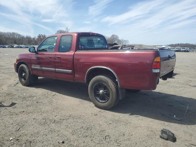 5TBBT44193S388026 - 2003 TOYOTA TUNDRA ACCESS CAB SR5 MAROON photo 2