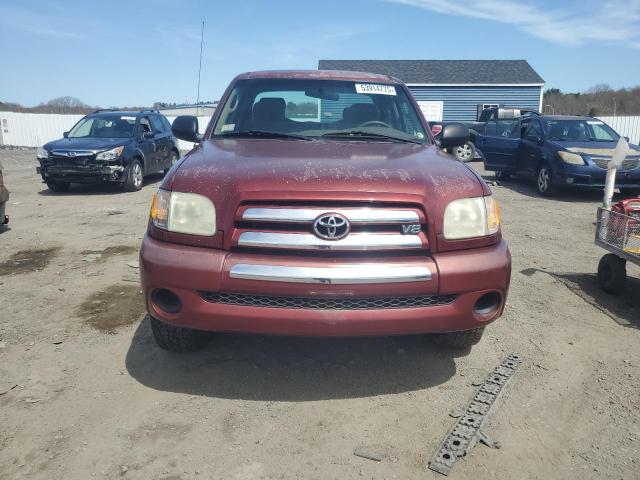 5TBBT44193S388026 - 2003 TOYOTA TUNDRA ACCESS CAB SR5 MAROON photo 5