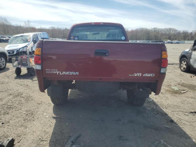 5TBBT44193S388026 - 2003 TOYOTA TUNDRA ACCESS CAB SR5 MAROON photo 6