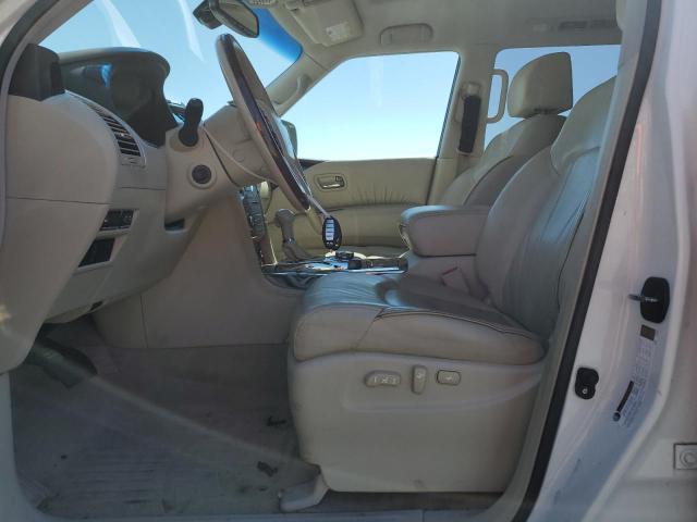 JN8AZ2NE8E9069441 - 2014 INFINITI QX80 WHITE photo 7