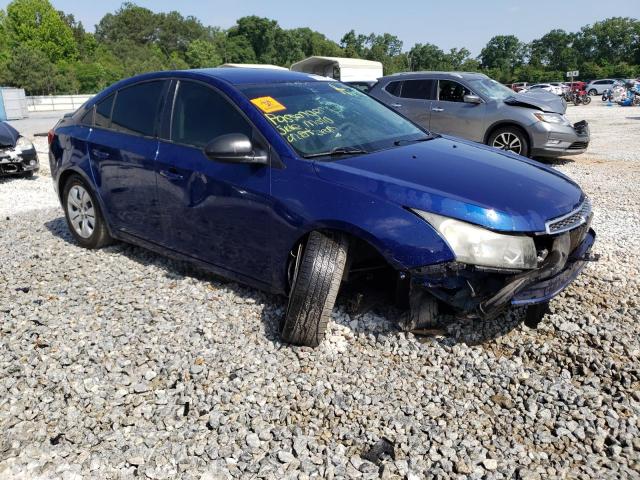 1G1PA5SH3D7226101 - 2013 CHEVROLET CRUZE LS BLUE photo 4