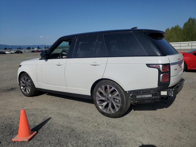 SALGS2SV8KA563235 - 2019 LAND ROVER RANGE ROVER HSE WHITE photo 2