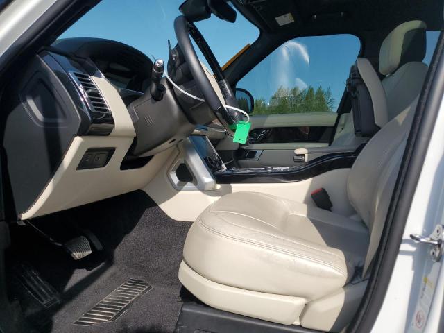 SALGS2SV8KA563235 - 2019 LAND ROVER RANGE ROVER HSE WHITE photo 7