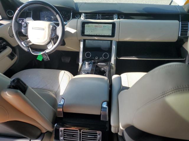 SALGS2SV8KA563235 - 2019 LAND ROVER RANGE ROVER HSE WHITE photo 8