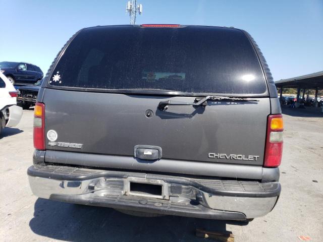 1GNEC13V02J280775 - 2002 CHEVROLET TAHOE C1500 GRAY photo 6