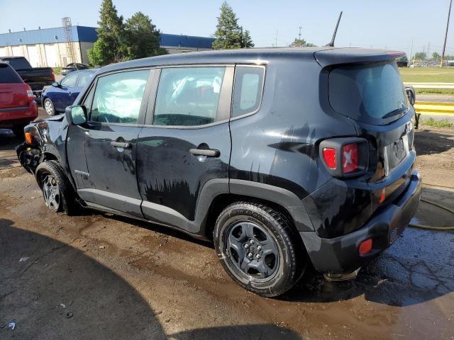 ZACNJAABXLPL25968 - 2020 JEEP RENEGADE SPORT BLACK photo 2