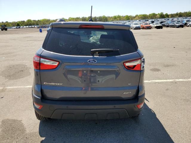 MAJ6P1UL1JC212699 - 2018 FORD ECOSPORT SE Szary zdjęcie 6