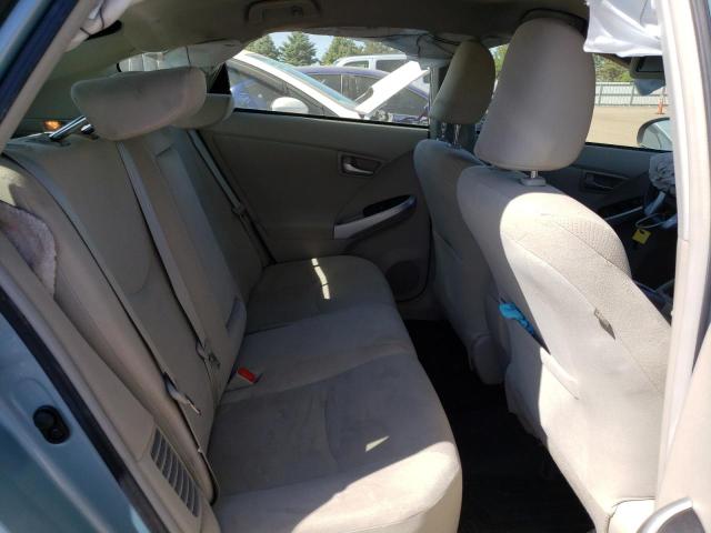 JTDKN3DUXF1999593 - 2015 TOYOTA PRIUS 灰色 照片 10