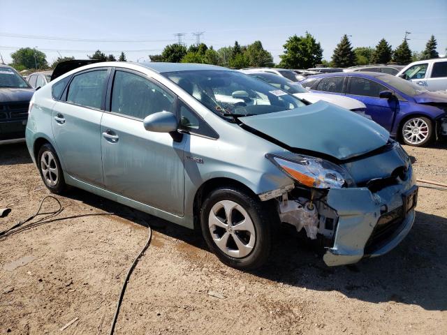 JTDKN3DUXF1999593 - 2015 TOYOTA PRIUS 灰色 照片 4