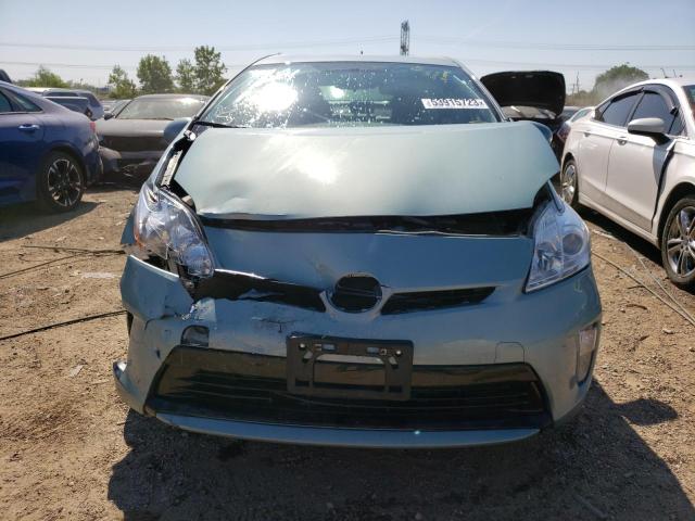 JTDKN3DUXF1999593 - 2015 TOYOTA PRIUS 灰色 照片 5