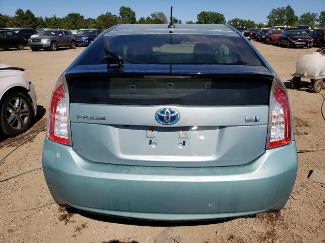 JTDKN3DUXF1999593 - 2015 TOYOTA PRIUS 灰色 照片 6