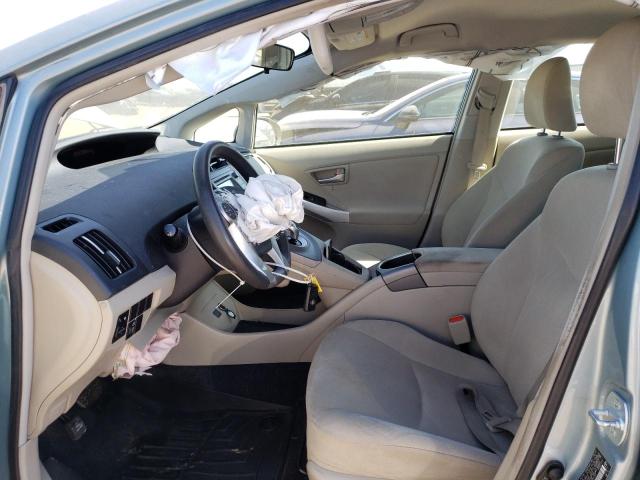 JTDKN3DUXF1999593 - 2015 TOYOTA PRIUS 灰色 照片 7