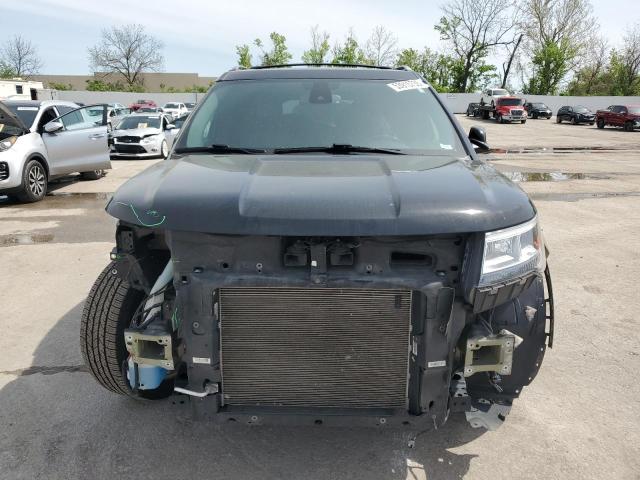 1FM5K7D88JGB97285 - 2018 FORD EXPLORER XLT BLACK photo 5