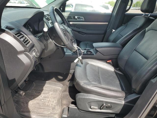 1FM5K7D88JGB97285 - 2018 FORD EXPLORER XLT BLACK photo 7