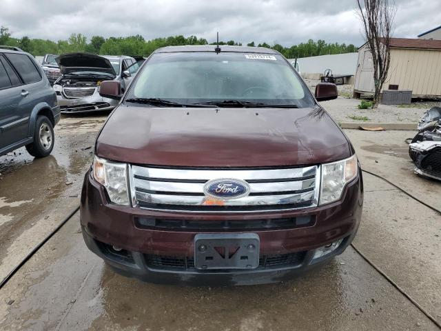 2FMDK4JC1ABB61612 - 2010 FORD EDGE SEL BURGUNDY photo 5