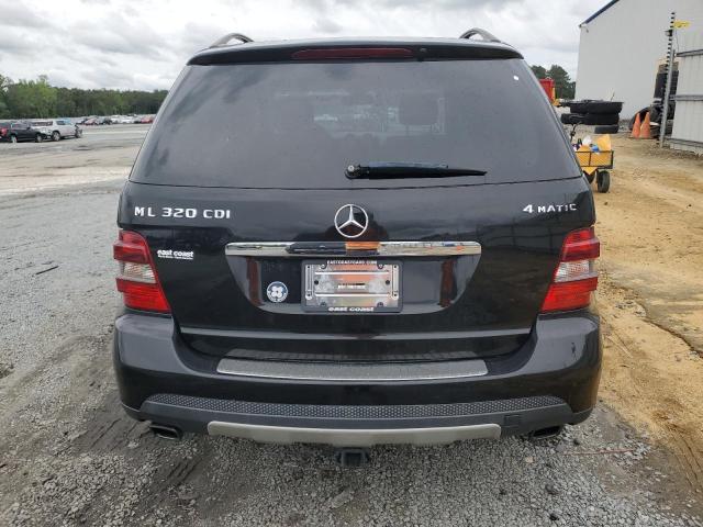 4JGBB22E68A424713 - 2008 MERCEDES-BENZ ML 320 CDI BLACK photo 6