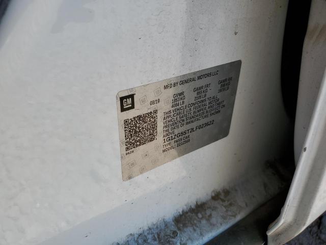 1G1ZG5ST2LF023622 - 2020 CHEVROLET MALIBU RS 白色 照片 13