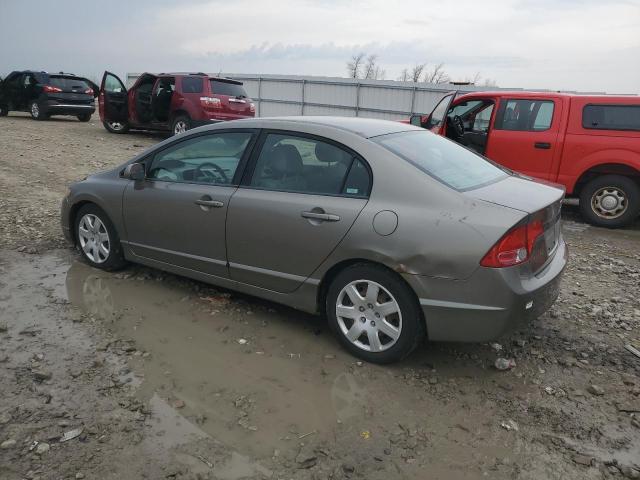1HGFA16537L070991 - 2007 HONDA CIVIC LX TAN photo 2