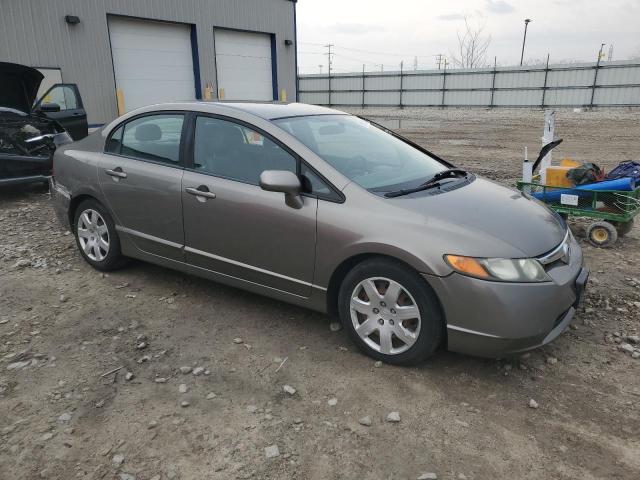 1HGFA16537L070991 - 2007 HONDA CIVIC LX TAN photo 4
