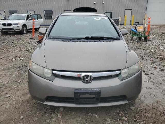 1HGFA16537L070991 - 2007 HONDA CIVIC LX TAN photo 5