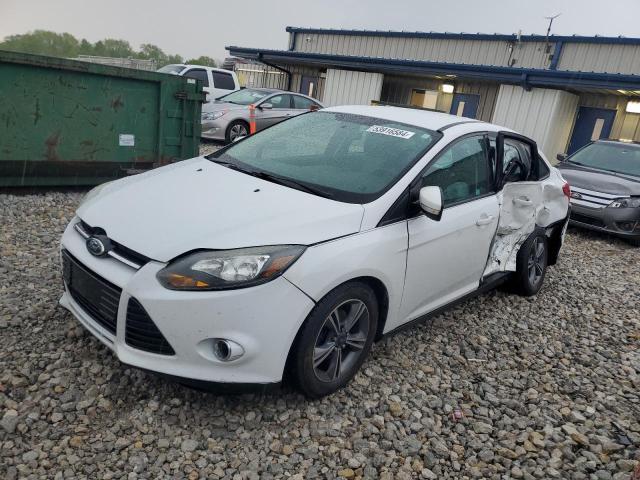 1FADP3F24EL377756 - 2014 FORD FOCUS SE WHITE photo 1