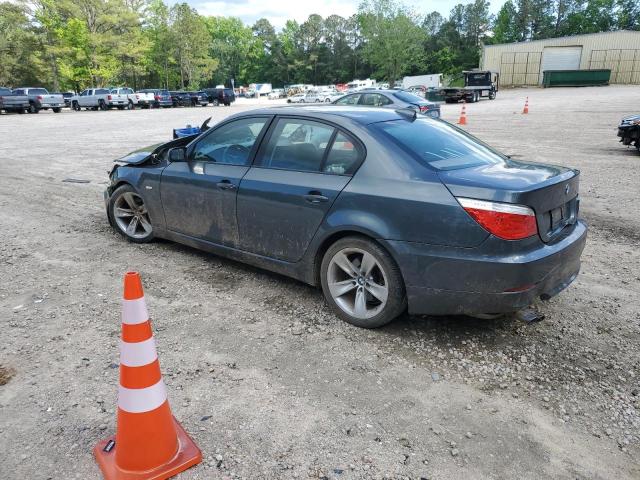 WBANU53548CT01215 - 2008 BMW 528 I BLUE photo 2