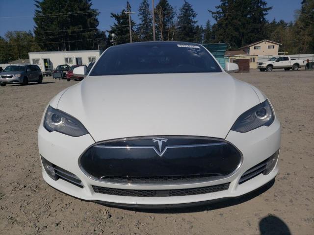 5YJSA1E20FF118291 - 2015 TESLA MODEL S Սպիտակ լուսանկար 5