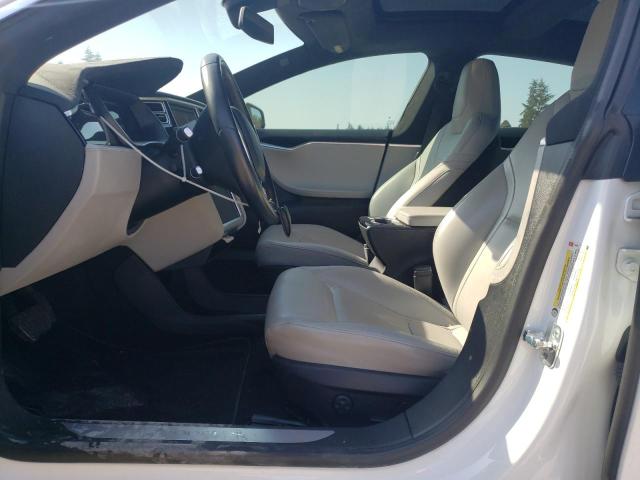 5YJSA1E20FF118291 - 2015 TESLA MODEL S Սպիտակ լուսանկար 7