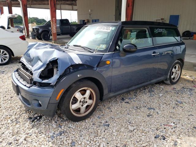 WMWML33579TX35536 - 2009 MINI COOPER CLUBMAN BLUE photo 1