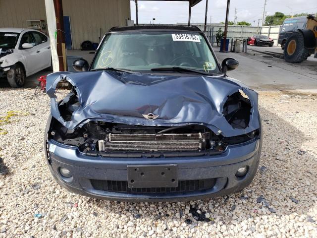 WMWML33579TX35536 - 2009 MINI COOPER CLUBMAN BLUE photo 5