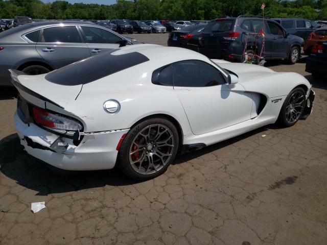 1C3ADEAZ9FV510172 - 2015 DODGE VIPER SRT WHITE photo 3