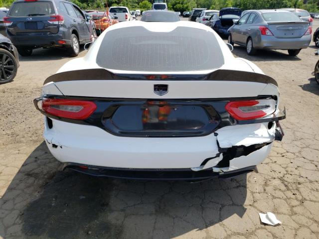 1C3ADEAZ9FV510172 - 2015 DODGE VIPER SRT WHITE photo 6