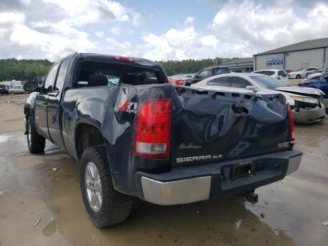 1GTR2VE70CZ214779 - 2012 GMC SIERRA K1500 SLE BLACK photo 3