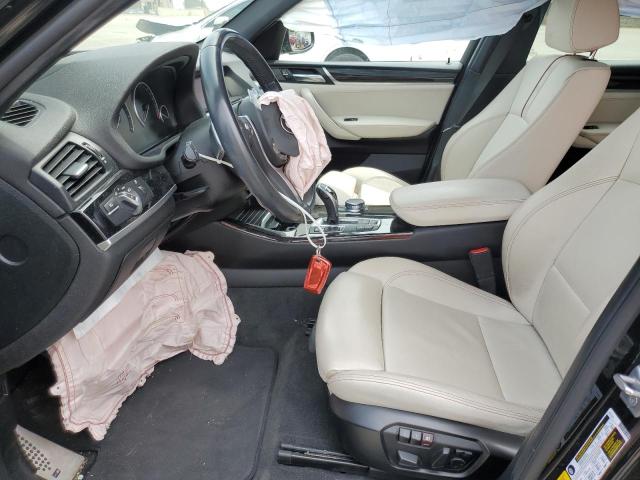 5UXWX7C32H0U43975 - 2017 BMW X3 XDRIVE35I BLACK photo 7