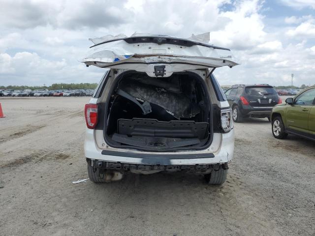 1FM5K8AR7KGA33031 - 2019 FORD EXPLORER POLICE INTERCEPTOR WHITE photo 6