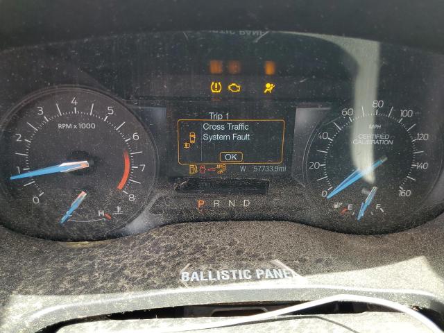 1FM5K8AR7KGA33031 - 2019 FORD EXPLORER POLICE INTERCEPTOR WHITE photo 9