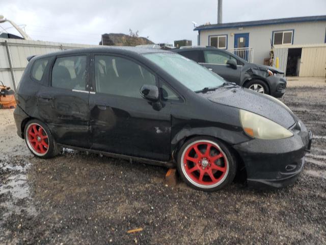 JHMGD37677S014019 - 2007 HONDA FIT S 黑色 照片 4