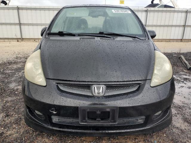 JHMGD37677S014019 - 2007 HONDA FIT S 黑色 照片 5