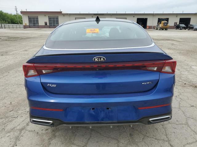 5XXG64J21MG022419 - 2021 KIA K5 GT LINE BLUE photo 6