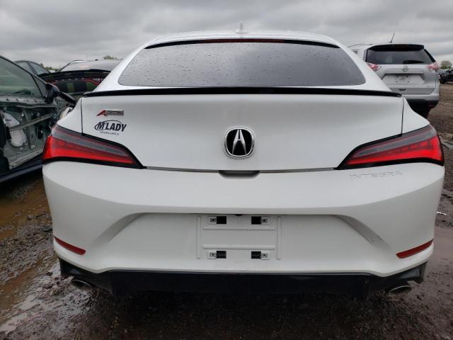 19UDE4H33PA014599 - 2023 ACURA INTEGRA A-SPEC WHITE photo 6