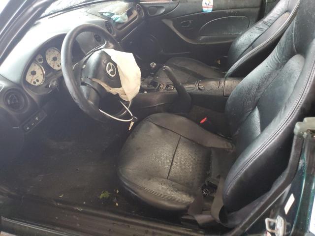 JM1NB353520221567 - 2002 MAZDA MX-5 MIATA BASE GREEN photo 7