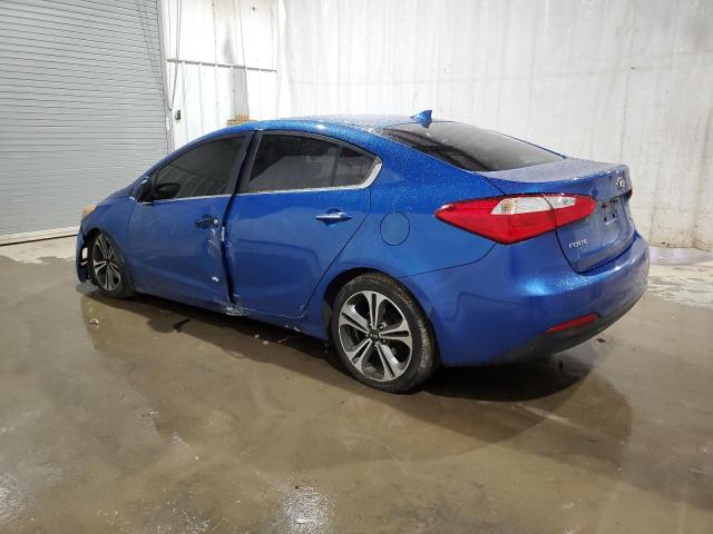 KNAFX4A8XF5323367 - 2015 KIA FORTE EX BLUE photo 2