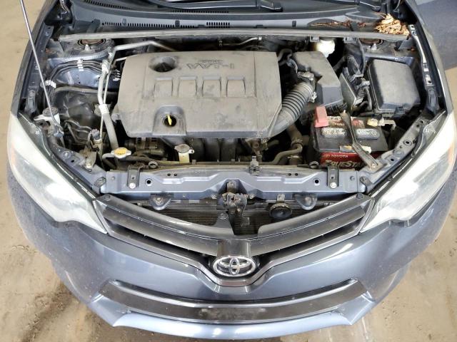 5YFBURHE8GP408067 - 2016 TOYOTA COROLLA L GRAY photo 11