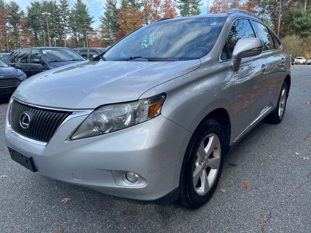 2T2BK1BA2AC025032 - 2010 LEXUS RX 350 SILVER photo 2