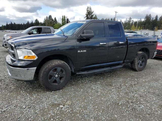 1D7RB1GP4AS111270 - 2010 DODGE RAM 1500 BLACK photo 1