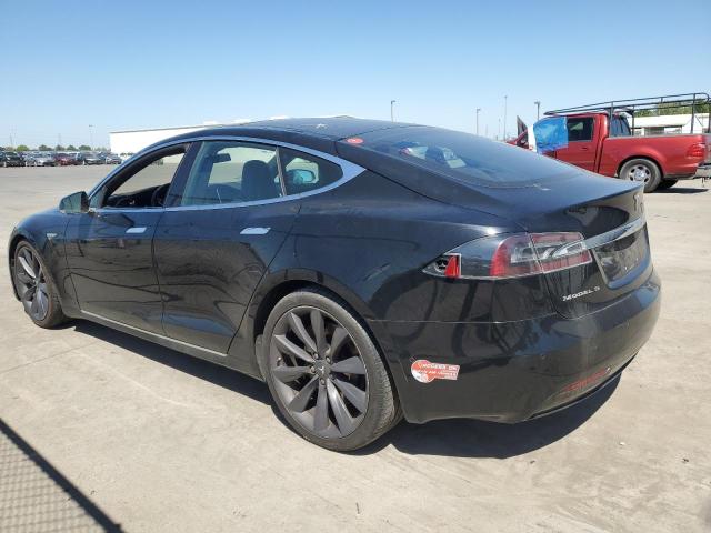 5YJSA1E24GF159878 - 2016 TESLA MODEL S BLACK photo 2