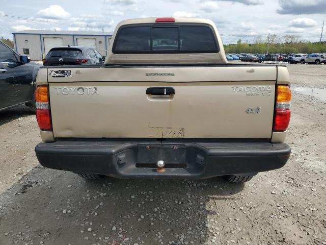 5TEHN72N73Z251995 - 2003 TOYOTA TACOMA DOUBLE CAB BEIGE photo 6