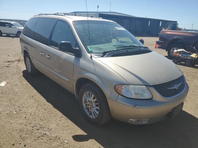 2C8GP64LX2R611937 - 2002 CHRYSLER TOWN & COU LIMITED TAN photo 4