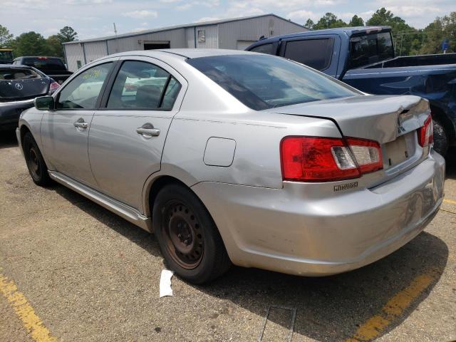 4A32B3FF6AE014390 - 2010 MITSUBISHI GALANT ES SILVER photo 2