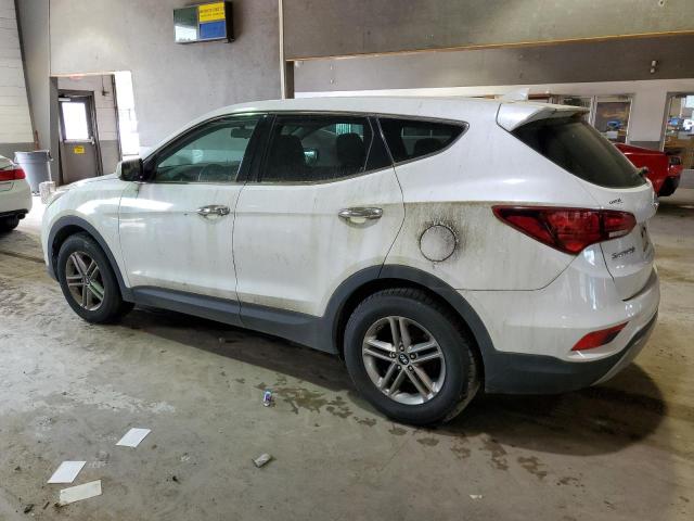 5NMZTDLB0HH004015 - 2017 HYUNDAI SANTA FE WHITE photo 2